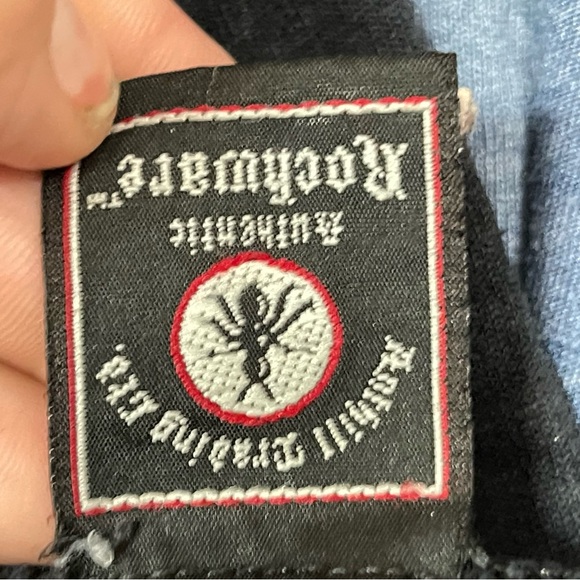 2007 Retro AC DC 1980 Back in BLACK HOODIE size Large - Picture 9 of 10